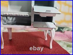 Roper Vintage Miniature Stove And Refrigerator Cast Iron 1920s Style