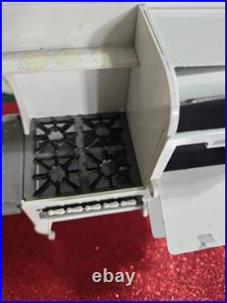 Roper Vintage Miniature Stove And Refrigerator Cast Iron 1920s Style