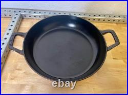 STAUB Cast Iron 3.5 qt Braiser with Glass Lid Dutch Oven Cherry