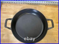 STAUB Cast Iron 3.5 qt Braiser with Glass Lid Dutch Oven Cherry