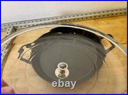 STAUB Cast Iron 3.5 qt Braiser with Glass Lid Dutch Oven Cherry STAUB Cast Iron 3.5 qt Braiser with Glass Lid Dutch Oven Cherry