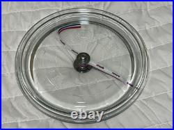 STAUB Cast Iron 4-qt, Round, Dutch Ovent, with Glass Lid, Red