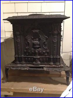 S. H. Ransom & Co. Victorian Cast Iron Stove