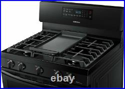 Samsung NX58M5600SB 30 Inch Freestanding Gas Range with Convection Oven