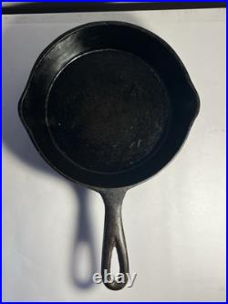 Scarce Antique MACDONALD Arch Logo No 5 Cast Iron Skillet USA