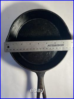 Scarce Antique MACDONALD Arch Logo No 5 Cast Iron Skillet USA