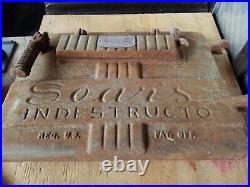 Sears Indestructo Cast Iron Stove Door