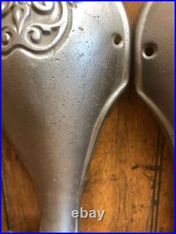 Set of 4 Vintage Cast Iron Stove Legs 12 1/2 Tall 481 Wal Com