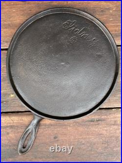 Sidney Script Logo #9 Cast Iron Griddle