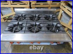 Sierra SRHP636 Gas Hotplate 36? 6-Burner Countertop Commercial Range