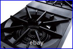 Single Two Ring Burner Commercial NSF Heavy Duty 18x23 Stock Pot Range