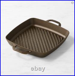 Smithey 12 Seasoned Cast Iron Grill Pan Griddle Skillet Cookware