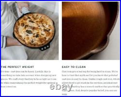 Smithey Ironware No. 12 Cast Iron Flat Top Griddle