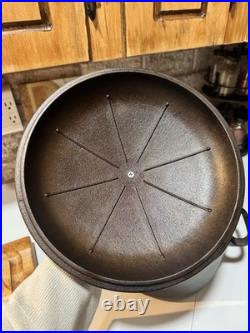 Smithey Seasoned Cast Iron Dutch Oven, 5 1/2-Qt