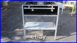 Southbend Gas Range with 2 Burners, Manual Controls, tested and working