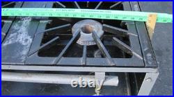 Southbend Gas Range with 2 Burners, Manual Controls, tested and working