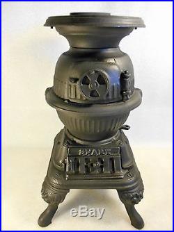 Spark Pot Belly Stove Salesman Sample Grey Iron Casting Co. Cast Iron