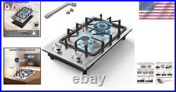 Stainless Steel Gas Stove with 2 Burners