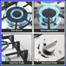 Stainless Steel Gas Stove with 2 Burners