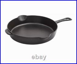 Staub Cast Iron 11-inch Traditional Deep Skillet Black
