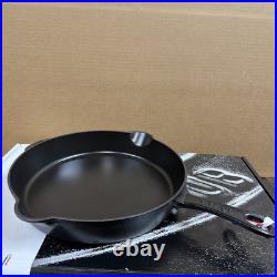 Staub Cast Iron 11-inch Traditional Deep Skillet Black