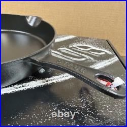 Staub Cast Iron 11-inch Traditional Deep Skillet Black