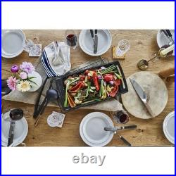 Staub Cast Iron 18.25 inch x 9.5-inch, Double Burner Griddle / Plancha 12033801