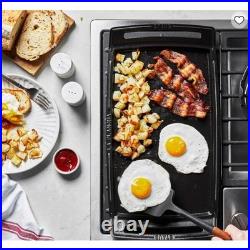 Staub Cast Iron 18.25 inch x 9.5-inch, Double Burner Griddle / Plancha 12033801