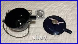 Staub Cast Iron 1.2 qt, Round, Tea Kettle, Dark blue