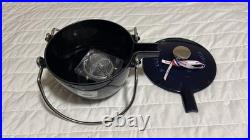 Staub Cast Iron 1.2 qt, Round, Tea Kettle, Dark blue