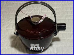 Staub Cast Iron 1.2 qt, Round, Tea Kettle, Grenadine