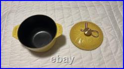 Staub Cast Iron 1.5 qt, Petite French Oven, Citron