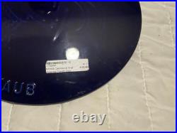Staub Cast Iron 3.75 qt, Essential French Oven Rooster Lid, Dark Blue