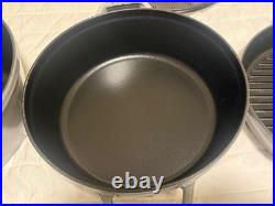 Staub Cast Iron 4-pc Stackable Set, Graphite Grey