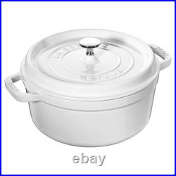 Staub Cast Iron 4-qt Round Cocotte