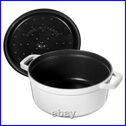 Staub Cast Iron 4-qt Round Cocotte