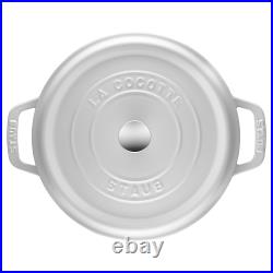 Staub Cast Iron 4-qt Round Cocotte