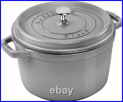 Staub Cast Iron 5-qt Tall Cocotte, Made in France