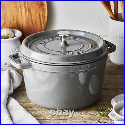 Staub Cast Iron 5-qt Tall Cocotte, Made in France