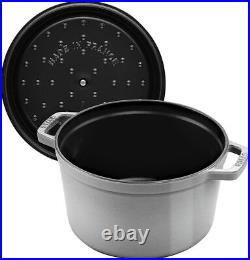 Staub Cast Iron 5-qt Tall Cocotte, Made in France