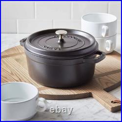 Staub Cast Iron 7 qt, Round, Dutch Oven All Color