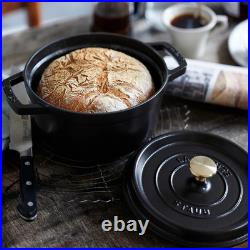 Staub Cast Iron 7 qt, Round, Dutch Oven All Color