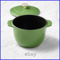 Staub Enameled Cast Iron Petite 1.5 QT French Oven, Pistachio