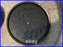 Staub French Oven Fleur Des Rois 3.6L Round Used Once, See Description