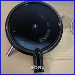 Staub La Theiere Cast Iron 1QT Tea Kettle Navy Blue (4631G)