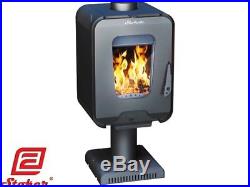 Stoker Soffit 7 Wood Burning Stove Space Heater Fireplace Ash-pan Heavy Duty