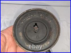 Stove Finial Glenwood 1908 Cast Iron High Heat Old Worn Silver Finish