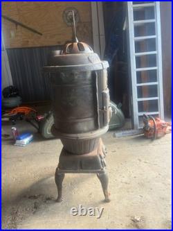 Sun Oak 15 Cast Iron Woodstove Freestanding Brown, Wood Fuel