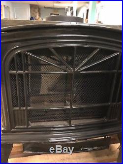 Sun Valley Cast Iron Gas Stove Heater Townsend II Direct Vent Display Model
