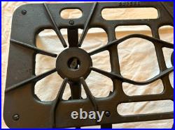 SuperB Vintage Cast Iron Portable, Gas Double Burner stove -Great Condition